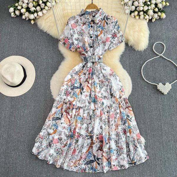 casual dresses 2023 runway fashion spring midi shirt dress women short sleeve floral print casual vintage vestidos aline holiday vestidos, Black;gray
casual dresses 2023 runway fashion spring midi shirt dress women short sleeve floral print casual vintage vestidos aline holiday vestidos, Black;gray