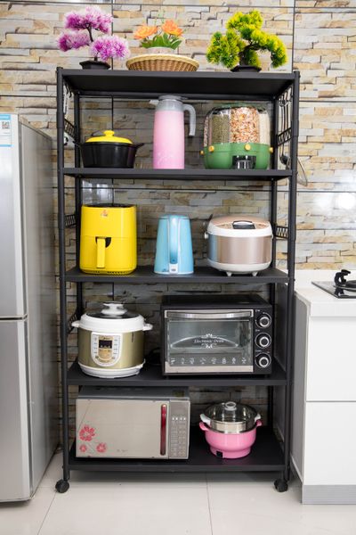 kitchen shelving floor-to-ceiling multilayer microwave rack with wheeled storage rack multifunctional oven pot holder
kitchen shelving floor-to-ceiling multilayer microwave rack with wheeled storage rack multifunctional oven pot holder