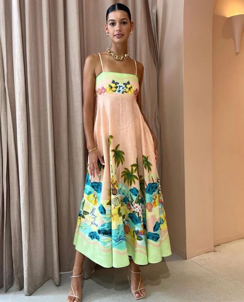 casual dresses australian designer dress 2023 spring/summer positioning print holiday patchwork coconut tree strap long dress, Black;gray
casual dresses australian designer dress 2023 spring/summer positioning print holiday patchwork coconut tree strap long dress, Black;gray