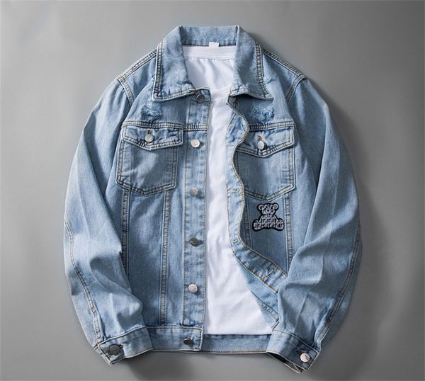 men's jackets new highs quality casual fashion mens women's denim jacket coat brand designer jeans jackets m-3xl fh5, Black;brown
men's jackets new highs quality casual fashion mens women's denim jacket coat brand designer jeans jackets m-3xl fh5, Black;brown