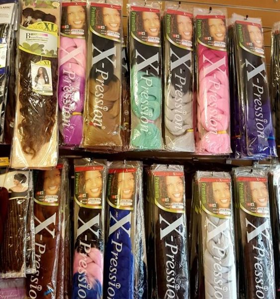 ombre color xpression braiding hair 62 inches 165g pack synthetic kanekalon hair crochet braids ultra jumbo braid hair extensions2322690, Black
ombre color xpression braiding hair 62 inches 165g pack synthetic kanekalon hair crochet braids ultra jumbo braid hair extensions2322690, Black