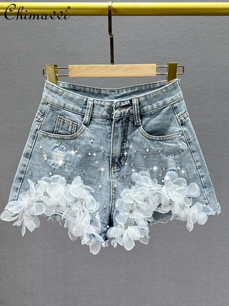 jeans fashion design denim shorts for women 2022 new summer high waist slim fit european style beaded a line pants jean shorts, Blue
jeans fashion design denim shorts for women 2022 new summer high waist slim fit european style beaded a line pants jean shorts, Blue