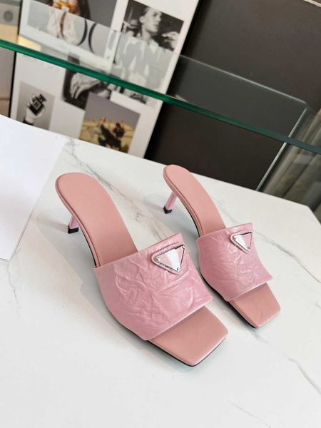 classic sandals triangular decoration luxury designer leather ladies sandals prad summer slide fashion women casua slippers pl192, Black
classic sandals triangular decoration luxury designer leather ladies sandals prad summer slide fashion women casua slippers pl192, Black