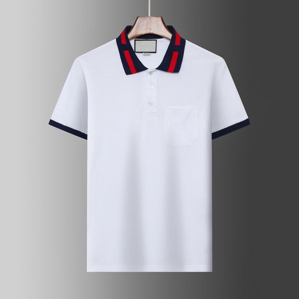 mens stylist polo shirts luxury italy men clothes short sleeve fashion casual men's summer t shirt many colors are available, White;black
mens stylist polo shirts luxury italy men clothes short sleeve fashion casual men's summer t shirt many colors are available, White;black