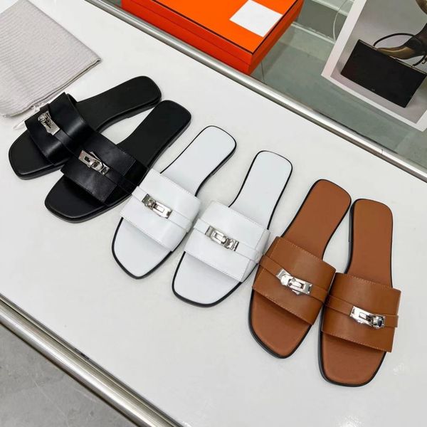 designer women flat sandals fashion leather slippers summer lady sandals beach party oran slide slippers 35-42 size slippers, Black
designer women flat sandals fashion leather slippers summer lady sandals beach party oran slide slippers 35-42 size slippers, Black
