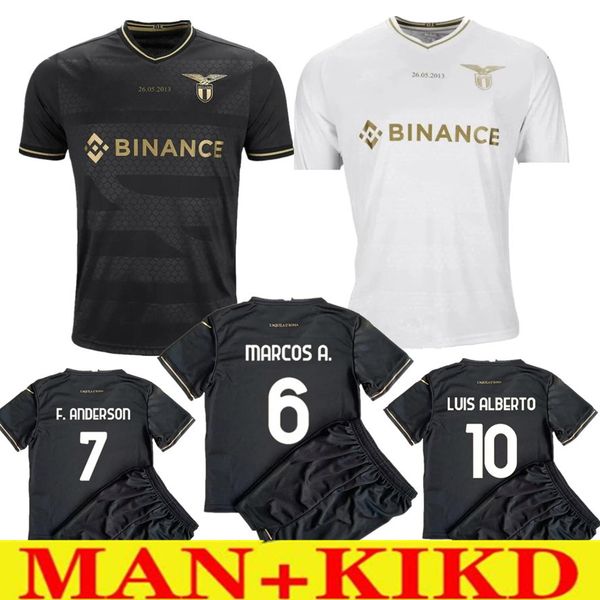 22 23 lazio anniversary #17 immobile soccer jerseys 2023 10th #21 sergej #7 f. anderson maillots de foot shirt #10 luis alberto j.correa men, Black
22 23 lazio anniversary #17 immobile soccer jerseys 2023 10th #21 sergej #7 f. anderson maillots de foot shirt #10 luis alberto j.correa men, Black