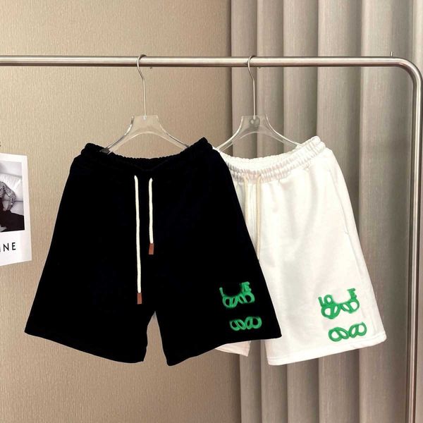 designer short summer pants casual capris shorts pure cotton versatile fashion men and women's loose fitting beach pants, White;black
designer short summer pants casual capris shorts pure cotton versatile fashion men and women's loose fitting beach pants, White;black