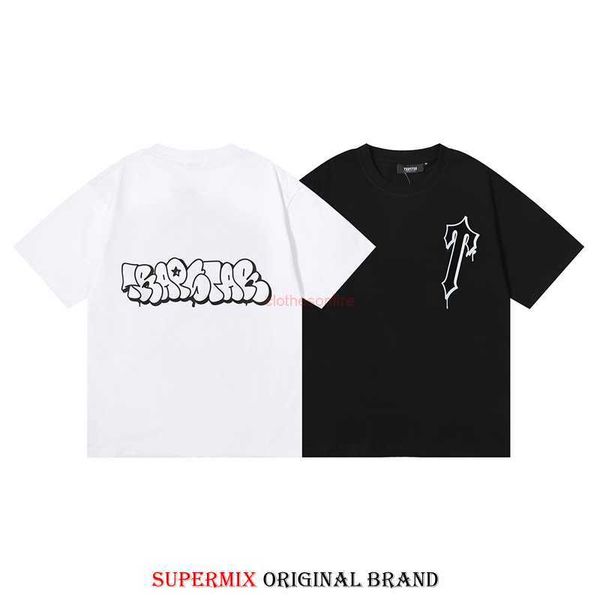 designer fashion clothing tees tsihrts shirts brand trapstar irregular letter printing cotton double yarn loose short sleeve tshirt for men, White;black
designer fashion clothing tees tsihrts shirts brand trapstar irregular letter printing cotton double yarn loose short sleeve tshirt for men, White;black