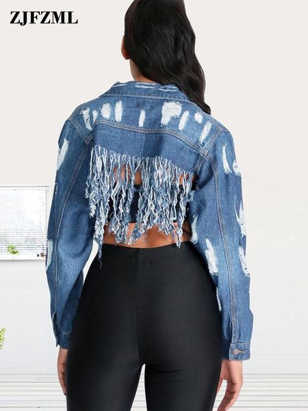 coats zjfzml zz women clothing denim coat plus size turn down collar long sleeve tassels spliced crop jacket dropshipping wholesale, Black
coats zjfzml zz women clothing denim coat plus size turn down collar long sleeve tassels spliced crop jacket dropshipping wholesale, Black