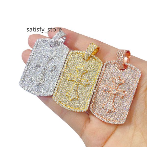 rectangle cross pendant design iced out diamond moissanite pendant luxury necklace moissanite chain pendant, Silver
rectangle cross pendant design iced out diamond moissanite pendant luxury necklace moissanite chain pendant, Silver
