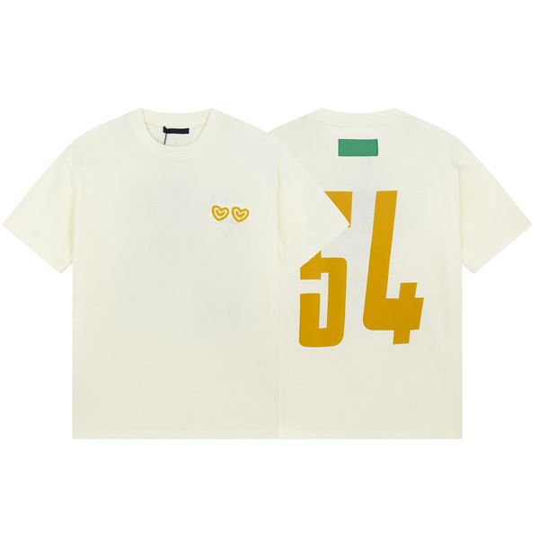 23ss new made in italy woman men's t-shirts high end classic letter no.54 towel embroidery tee summer limited breathable street fashion, White;black
23ss new made in italy woman men's t-shirts high end classic letter no.54 towel embroidery tee summer limited breathable street fashion, White;black