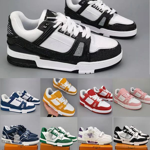 designer shoes sneakers for men women shoes running shoes platform shoes trainers shoes casual shoes calfskin leather abloh lv''tr, Black
designer shoes sneakers for men women shoes running shoes platform shoes trainers shoes casual shoes calfskin leather abloh lv''tr, Black