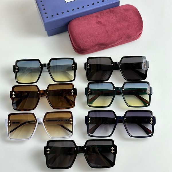 2023 punk rock style new model square gradient mixed color lens design women's full frame large sunglasses cycling skiing golf hiking b, White;black
2023 punk rock style new model square gradient mixed color lens design women's full frame large sunglasses cycling skiing golf hiking b, White;black