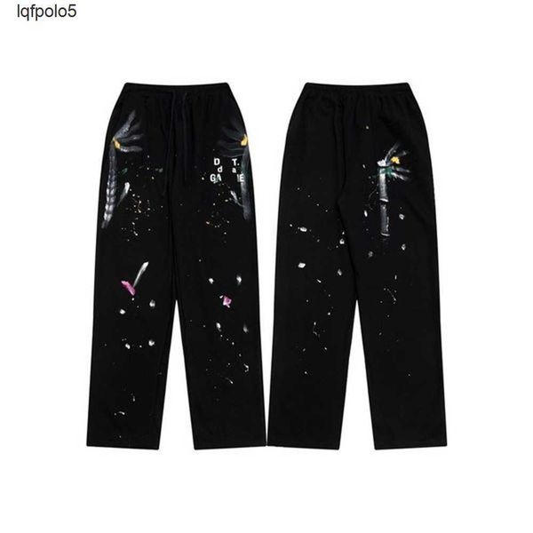 designer luxurys mens jeans pants galleryes sweat pants depts speckled letter print men's women's couple loose casual pant zto5 zt, Black
designer luxurys mens jeans pants galleryes sweat pants depts speckled letter print men's women's couple loose casual pant zto5 zt, Black
