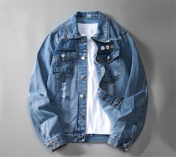 men's jackets new highs quality casual fashion mens women's denim jacket coat brand designer jeans jackets m-3xl fh2, Black;brown
men's jackets new highs quality casual fashion mens women's denim jacket coat brand designer jeans jackets m-3xl fh2, Black;brown