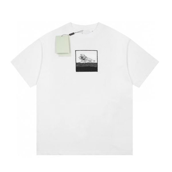 23ss new woman men's t-shirts high end classic letter embroidery tee summer limited beach breathable street fashion casual short sleeve, White;black
23ss new woman men's t-shirts high end classic letter embroidery tee summer limited beach breathable street fashion casual short sleeve, White;black
