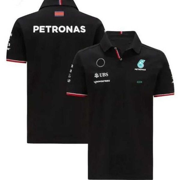 f1 racing t-shirt new team polo shirt same style customization b5pr, Black;brown