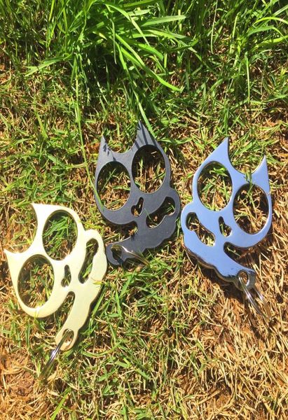 mini iron cat head self defense keychain cat head double finger keychain car emergency window breaker easy escape keychain5601288, Silver
mini iron cat head self defense keychain cat head double finger keychain car emergency window breaker easy escape keychain5601288, Silver