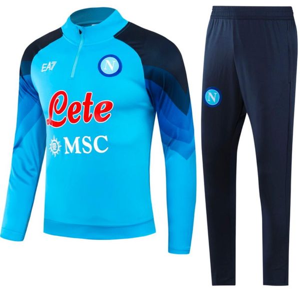23 24 napoli tracksuit soccer jersey football kit 2023 2024 ssc naples ae7 d10s hommes training suit wear formation tuta chandal squitude jo, Black
23 24 napoli tracksuit soccer jersey football kit 2023 2024 ssc naples ae7 d10s hommes training suit wear formation tuta chandal squitude jo, Black