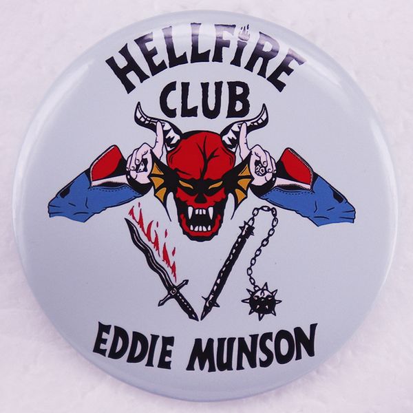 hell fire club stranger things tinplate brooch cute anime movies games hard enamel pins collect cartoon brooch backpack hat bag collar lapel, Blue
hell fire club stranger things tinplate brooch cute anime movies games hard enamel pins collect cartoon brooch backpack hat bag collar lapel, Blue