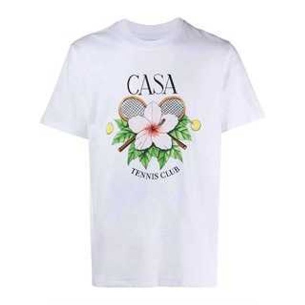 23ss casablanca designer t shirt summer cotton pullover tennis flower sicilian men and women lovers hawaiian fashion short sleeve tees, White;black
23ss casablanca designer t shirt summer cotton pullover tennis flower sicilian men and women lovers hawaiian fashion short sleeve tees, White;black