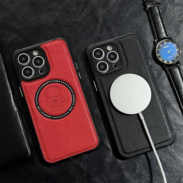 luxury for magsafe wireless charging leather case for iphone 14 13 12 11 pro max lens protection astronaut shockproof back cover
luxury for magsafe wireless charging leather case for iphone 14 13 12 11 pro max lens protection astronaut shockproof back cover