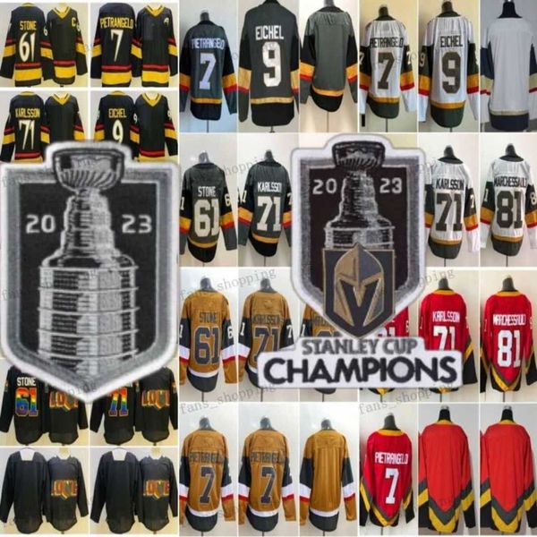 2023 stanley cup champions 9 jack eichel jerseys final men hockey 7 alex pietrangelo 71 william karlsson 61 mark stone jonathan marchessault, Black;red
2023 stanley cup champions 9 jack eichel jerseys final men hockey 7 alex pietrangelo 71 william karlsson 61 mark stone jonathan marchessault, Black;red