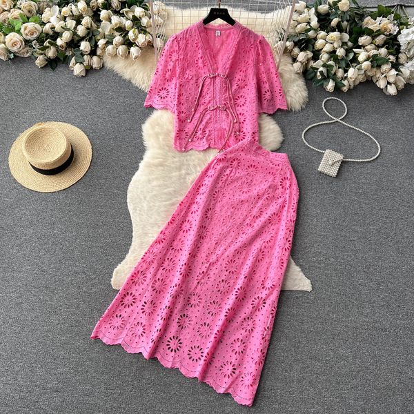 two piece dress high quaity flower embroidery two piece set for women vintage v-neck coil buckle shirt +long skirt sets cotton 2 piece outfi, White
two piece dress high quaity flower embroidery two piece set for women vintage v-neck coil buckle shirt +long skirt sets cotton 2 piece outfi, White