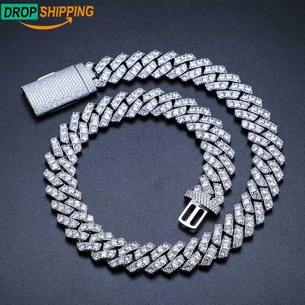 dropshipping hip hop jewelry 20mm 1 row vvs moissanite diamond iced out men 925 pure silver miami cuban link chain necklace
dropshipping hip hop jewelry 20mm 1 row vvs moissanite diamond iced out men 925 pure silver miami cuban link chain necklace