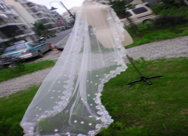 s real image vintage white ivory long lace wedding bridal veil one layer applique lace wedding veils 728556, Black
s real image vintage white ivory long lace wedding bridal veil one layer applique lace wedding veils 728556, Black