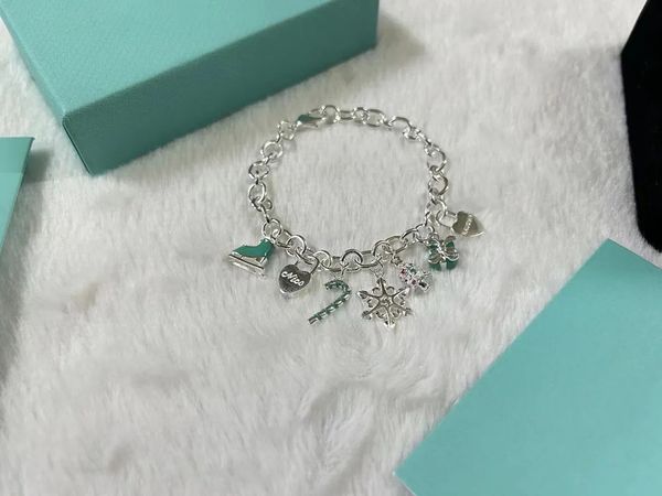 luxury love charm bracelets for women girls sweet heart snowflake gift box pendant bracelet jewelry with box, Black
luxury love charm bracelets for women girls sweet heart snowflake gift box pendant bracelet jewelry with box, Black