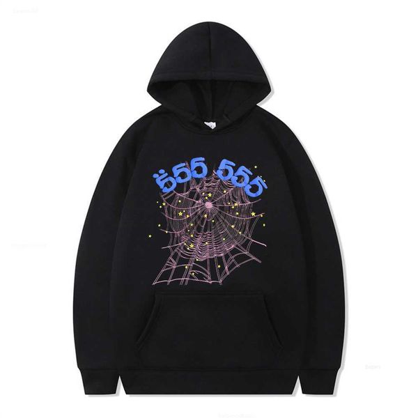 men's hoodies sweatshirts fashion creativity sp5der 555555 angel number hoodie men women spider web pattern hooded sweatshirt loose clo, Black
men's hoodies sweatshirts fashion creativity sp5der 555555 angel number hoodie men women spider web pattern hooded sweatshirt loose clo, Black