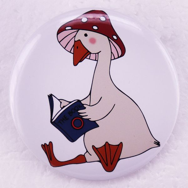 mushroom hat goose tinplate brooch cute anime movies games hard enamel pins collect cartoon brooch backpack hat bag collar lapel badges, Blue
mushroom hat goose tinplate brooch cute anime movies games hard enamel pins collect cartoon brooch backpack hat bag collar lapel badges, Blue