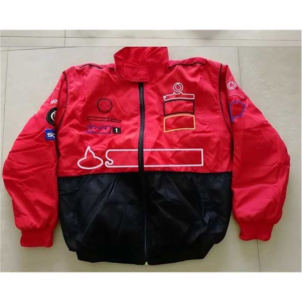 f1 racing suit long-sleeved jacket retro motorcycle team winter cotton clothing embroidered warm kr8w, Black;brown
f1 racing suit long-sleeved jacket retro motorcycle team winter cotton clothing embroidered warm kr8w, Black;brown