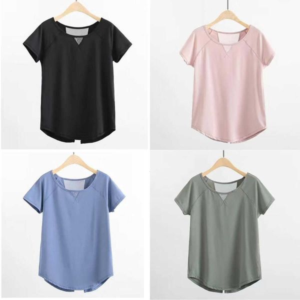 breathable suit lulus yoga crew neck for women loose summer designer fitting sports short sleeved quick drying running mesh strap cover up f, White;red
breathable suit lulus yoga crew neck for women loose summer designer fitting sports short sleeved quick drying running mesh strap cover up f, White;red