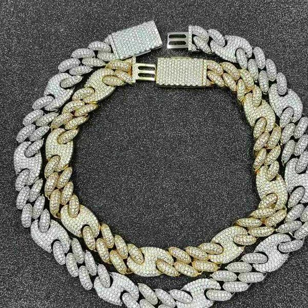 heavy luxury hip hop lock catch 925 sterling silver gold plated def vvs1 moissanite diamond cuban link chain necklace
heavy luxury hip hop lock catch 925 sterling silver gold plated def vvs1 moissanite diamond cuban link chain necklace