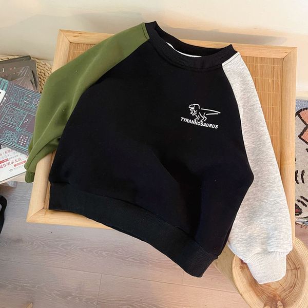 winter style children's sweater with plush and thick dinosaur print design, baby clothing, fashionable and high-quality casual style, c, Black
winter style children's sweater with plush and thick dinosaur print design, baby clothing, fashionable and high-quality casual style, c, Black