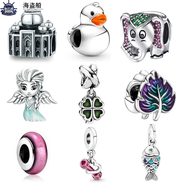 for pandora charms authentic 925 silver beads dangle color princess mermaid girl fish diy bead, Black
for pandora charms authentic 925 silver beads dangle color princess mermaid girl fish diy bead, Black