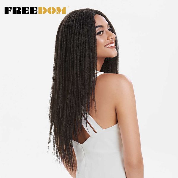 woman 26 inch synthetic lace wigs for black women crochet braids twist dread faux locs hairstyle long wigs 230524, Black;brown
woman 26 inch synthetic lace wigs for black women crochet braids twist dread faux locs hairstyle long wigs 230524, Black;brown