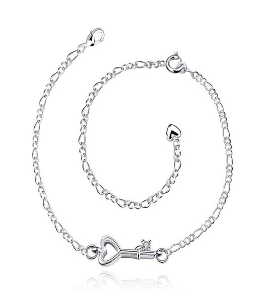 women039s silver plated copper figaro chain barefoot beach key pendant anklet bracelet foot jewelry 9263163, Red;blue
women039s silver plated copper figaro chain barefoot beach key pendant anklet bracelet foot jewelry 9263163, Red;blue