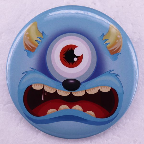 one eyed monster tinplate brooch cute anime movies games hard enamel pins collect cartoon brooch backpack hat bag collar lapel badges, Blue
one eyed monster tinplate brooch cute anime movies games hard enamel pins collect cartoon brooch backpack hat bag collar lapel badges, Blue