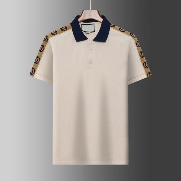 summer brand clothes luxury designer polo shirts men's casual polo stripe splicingfashion snake bee print embroidery t shirt high stree, White;black
summer brand clothes luxury designer polo shirts men's casual polo stripe splicingfashion snake bee print embroidery t shirt high stree, White;black