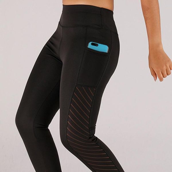 leggings jianweili mesh woman fitness leggings side pockets splice push up leggings high waist slim pants breathable, Black
leggings jianweili mesh woman fitness leggings side pockets splice push up leggings high waist slim pants breathable, Black