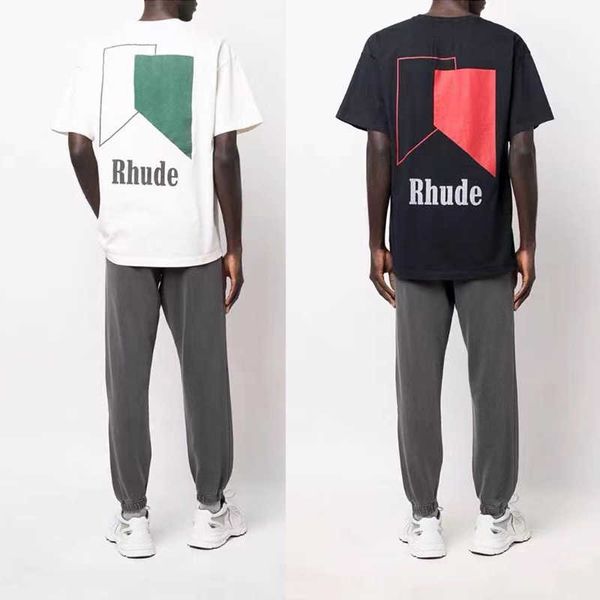 men's t-shirts cotton simple graphic design rhude t shirt men women loose round neck short sleeve black white classic style, White;black
men's t-shirts cotton simple graphic design rhude t shirt men women loose round neck short sleeve black white classic style, White;black