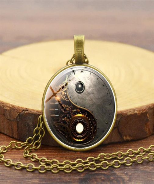 vintage style alloy pendant steam punk gear yinyang time crystal necklace pendant gifts for women men4996578
vintage style alloy pendant steam punk gear yinyang time crystal necklace pendant gifts for women men4996578