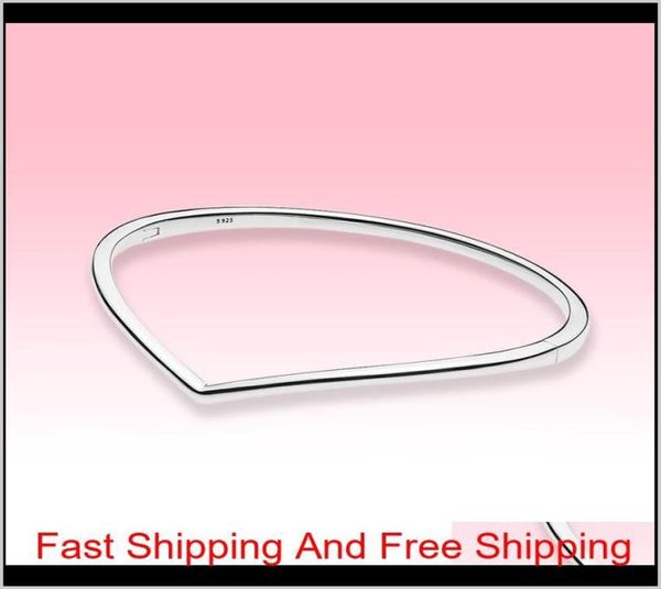 new polished wishbone bangle bracelets women jewelry for 925 sterling silver bracelet with original retail box oc vi1fl9059712, Black
new polished wishbone bangle bracelets women jewelry for 925 sterling silver bracelet with original retail box oc vi1fl9059712, Black