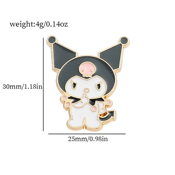 girl kuromi cats brooch cute anime movies games hard enamel pins collect cartoon brooch backpack hat bag collar lapel badges
girl kuromi cats brooch cute anime movies games hard enamel pins collect cartoon brooch backpack hat bag collar lapel badges