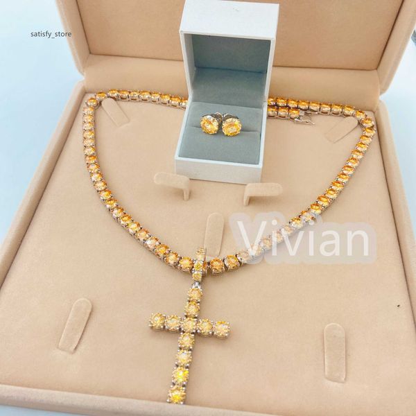 fine jewelry sterling silver s925 vvs champagne moissanite luxury custom diamond pendant tennis chain earrings
fine jewelry sterling silver s925 vvs champagne moissanite luxury custom diamond pendant tennis chain earrings