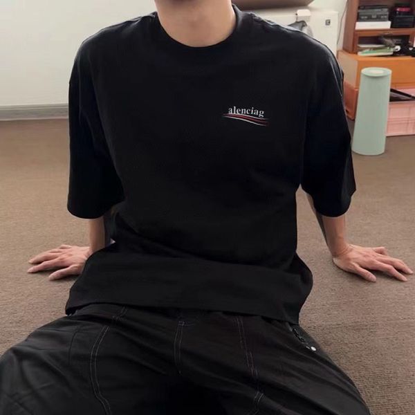 men's t-shirt summer round neck short sleeve black r casual fashion soft breathable comfortable women's t-shirt, White;black
men's t-shirt summer round neck short sleeve black r casual fashion soft breathable comfortable women's t-shirt, White;black