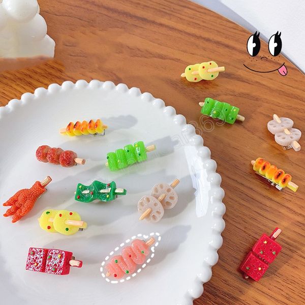 girls hair dress food hair clips hairpin acrylic hairpins simulated food hair accessories vegetables hairgrips, Slivery;white
girls hair dress food hair clips hairpin acrylic hairpins simulated food hair accessories vegetables hairgrips, Slivery;white